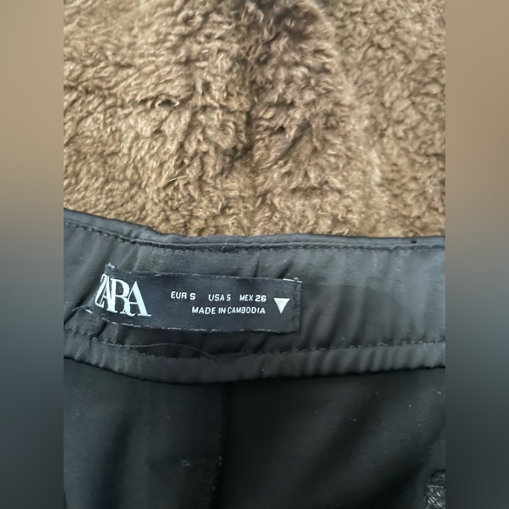 Zara Satin Cargo Utility Pants🖤 - Picture 8 of 8